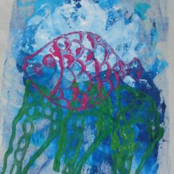 fish print