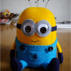 Minion pin cushion