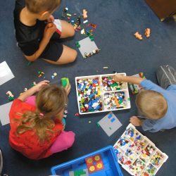 Lego Story Starters Curriculum used Lego Birthday Party